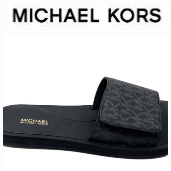 Michael Kors MK Logo Wade Slide Sandal - Picture 1 of 11